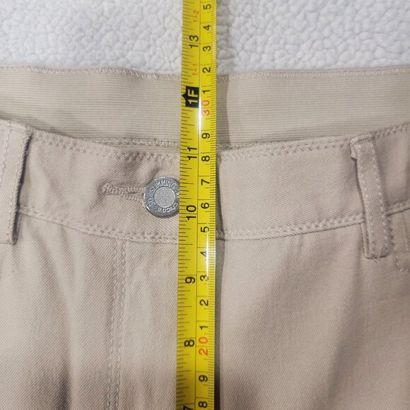 Chico's So Slimming Lt. Beige Ankle Pants Tummy Control - Size 1 (fits size 8) - Picture 7 of 12
